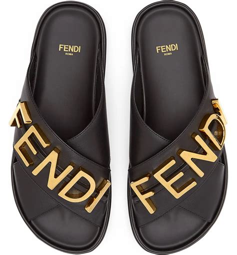 chancleta fendi|Fendi sandals.